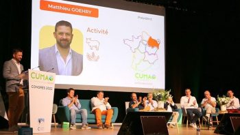 Matthieu Goehry, nouveau président du Réseau Cuma