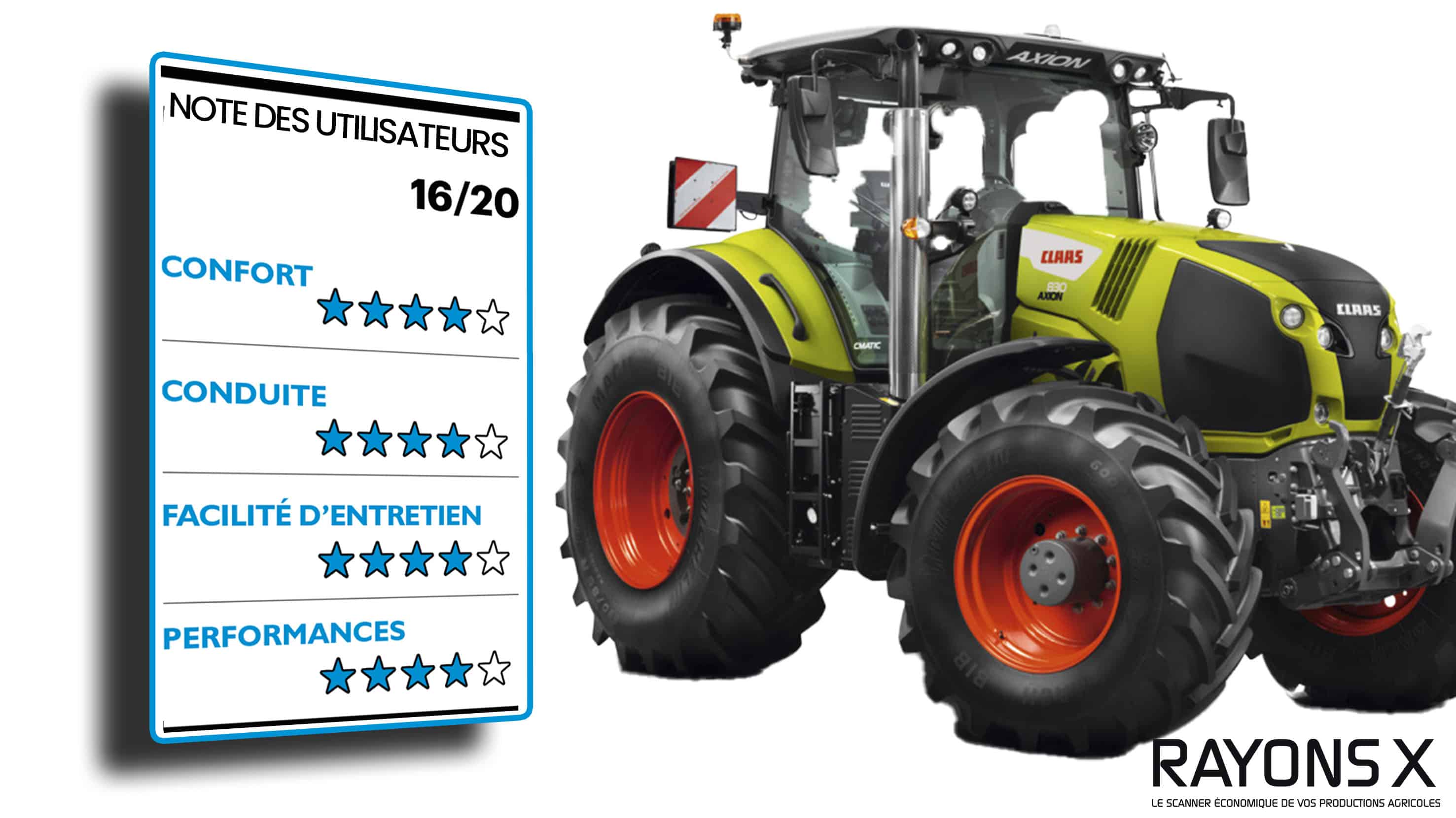 note utilisateurs claas axion 810