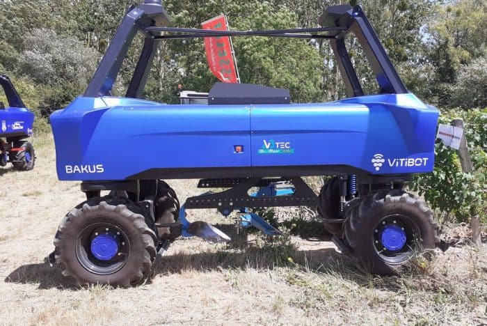 entretien du cavaillon Robot Bakus