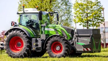 Un tracteur Fendt 718 Vario 100% électrique