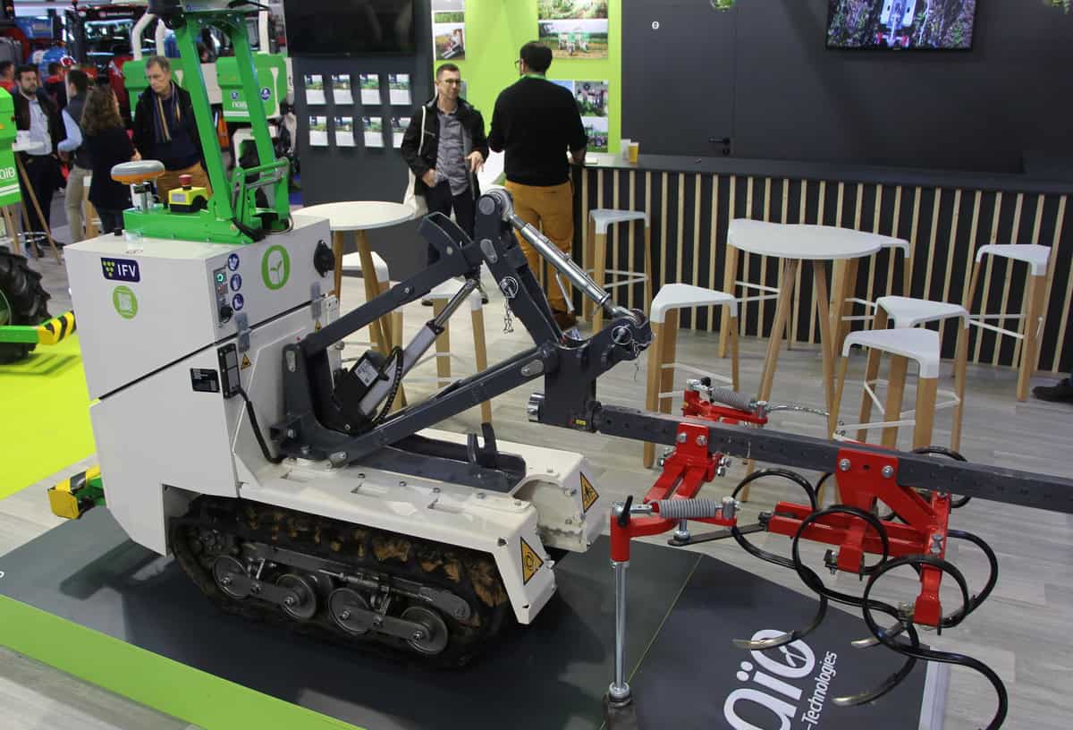 robot Naïo Jo au Vinitech