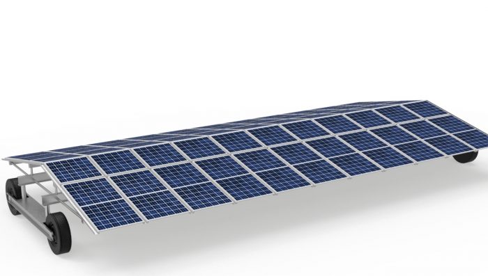 H2arvester - panneaux photovoltaïques mobiles