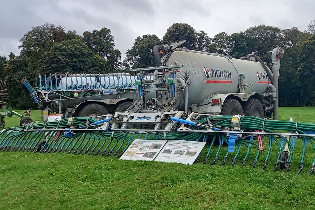 Les tonnes à lisier de la cuma de la Rotonde