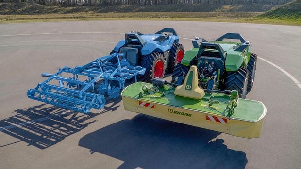 Lemken et Krone développe conjointement des robots