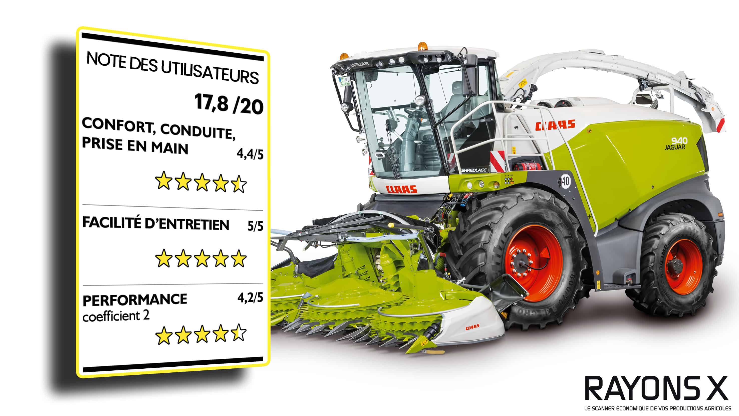 avis utilisateur claas jaguar 940