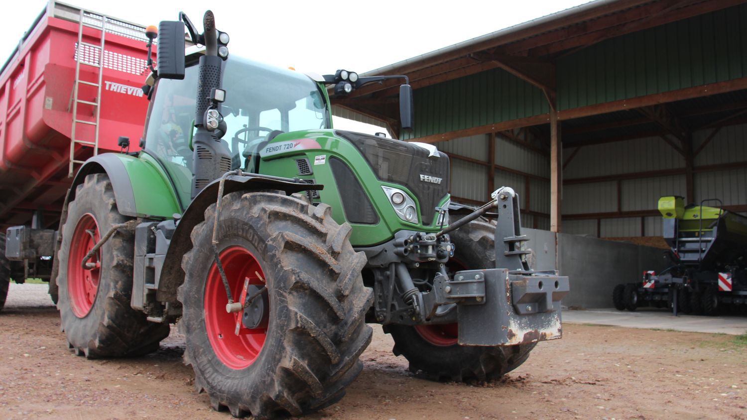 Fendt vario prêt pour le transport