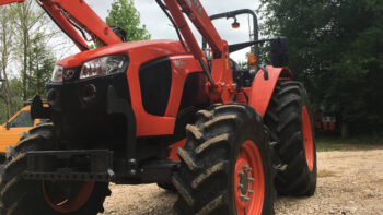 Kubota M5111 DTH de 110 ch : un tracteur simple et efficace.