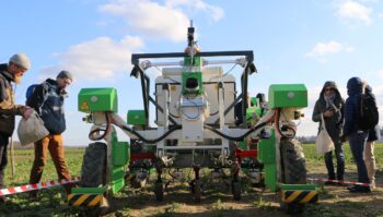 Robot agricole: le choix était large au World Fira