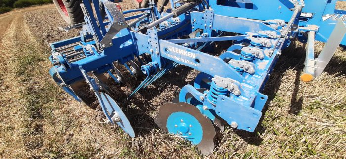 déchaumeur Lemken Rubin 10 attelage