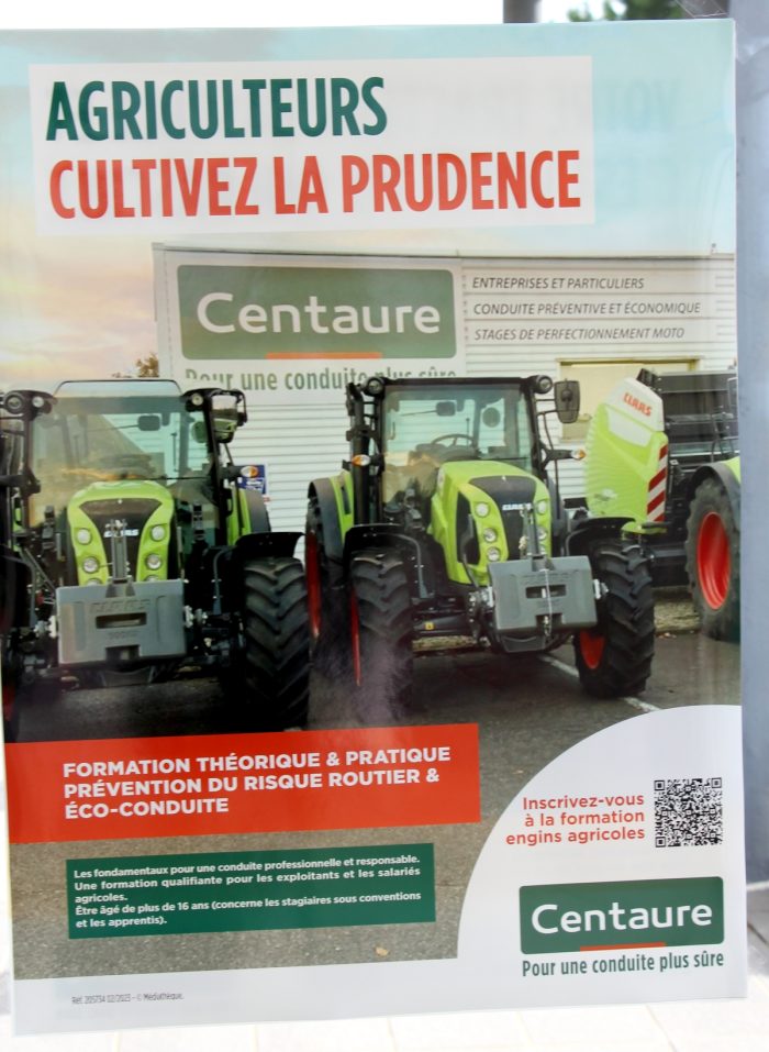 formation conduite agricole Centaure