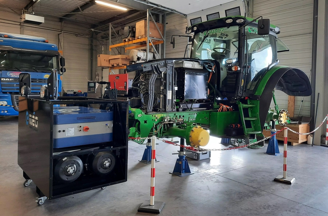 tracteur à hydrogène Charier