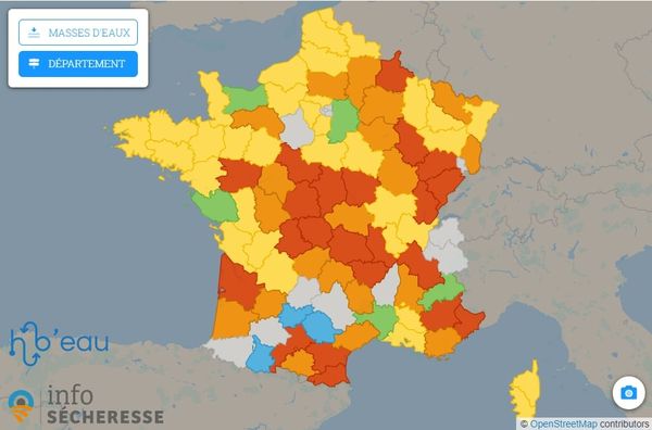 Durant l'hiver, les nappes phréatiques n'ont pas bénéficié de pluies suffisantes pour une bonne recharge.