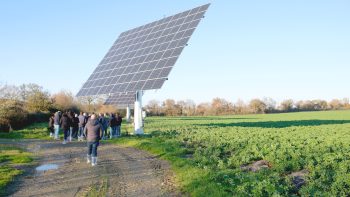 L’élevage porcin vise jusqu’à 30 % d’autonomie avec les trackers solaires