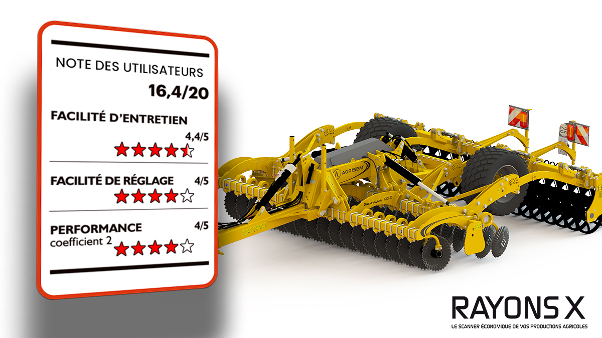 avis utilisateurs Agrisem Disc-O-Mulch Gold