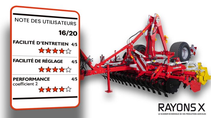 avis utilisateur déchaumeur Pöttinger Terradisc 4001 T