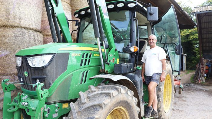 Robert Petit a passé son tracteur au banc d'essai