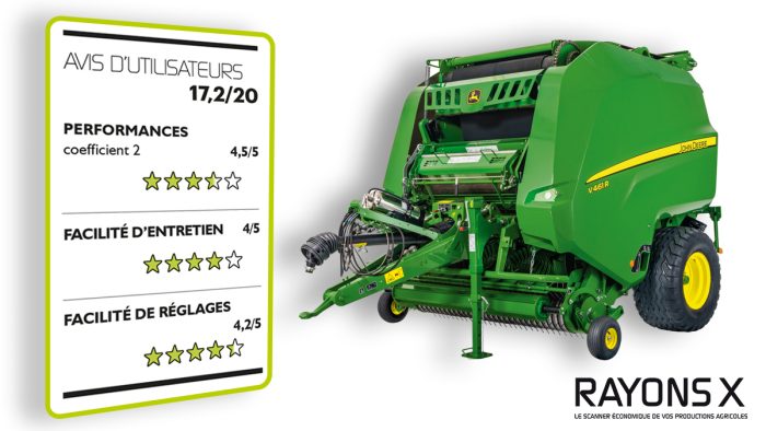 note des utilisateurs de la John Deere V461R