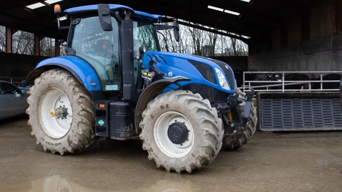tracteur New Holland T6 Methane Power