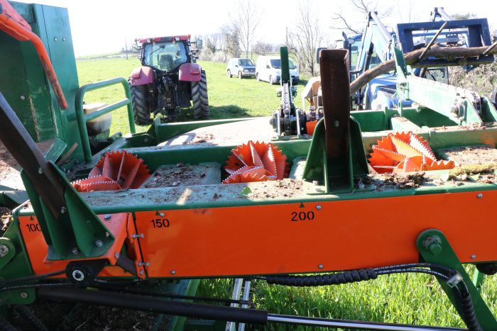 pont de chargement du combiné bois Posch