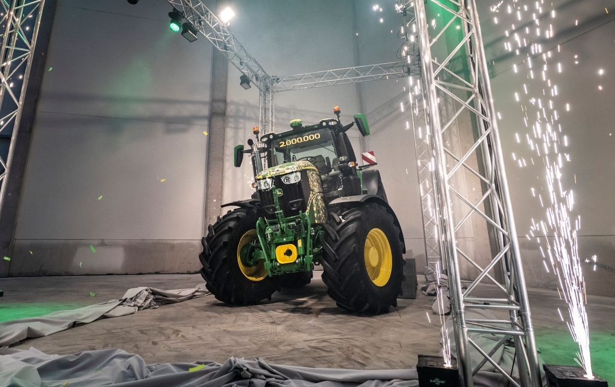 2 millionième tracteur John Deere à Mannheim