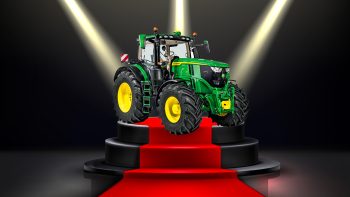 Le John Deere 6R250 élu plus beau tracteur de 300 ch du marché