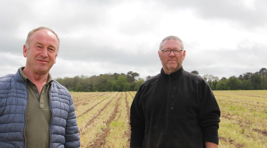 Jean-Luc Le Bénézic et Thierry Magré - strip-till