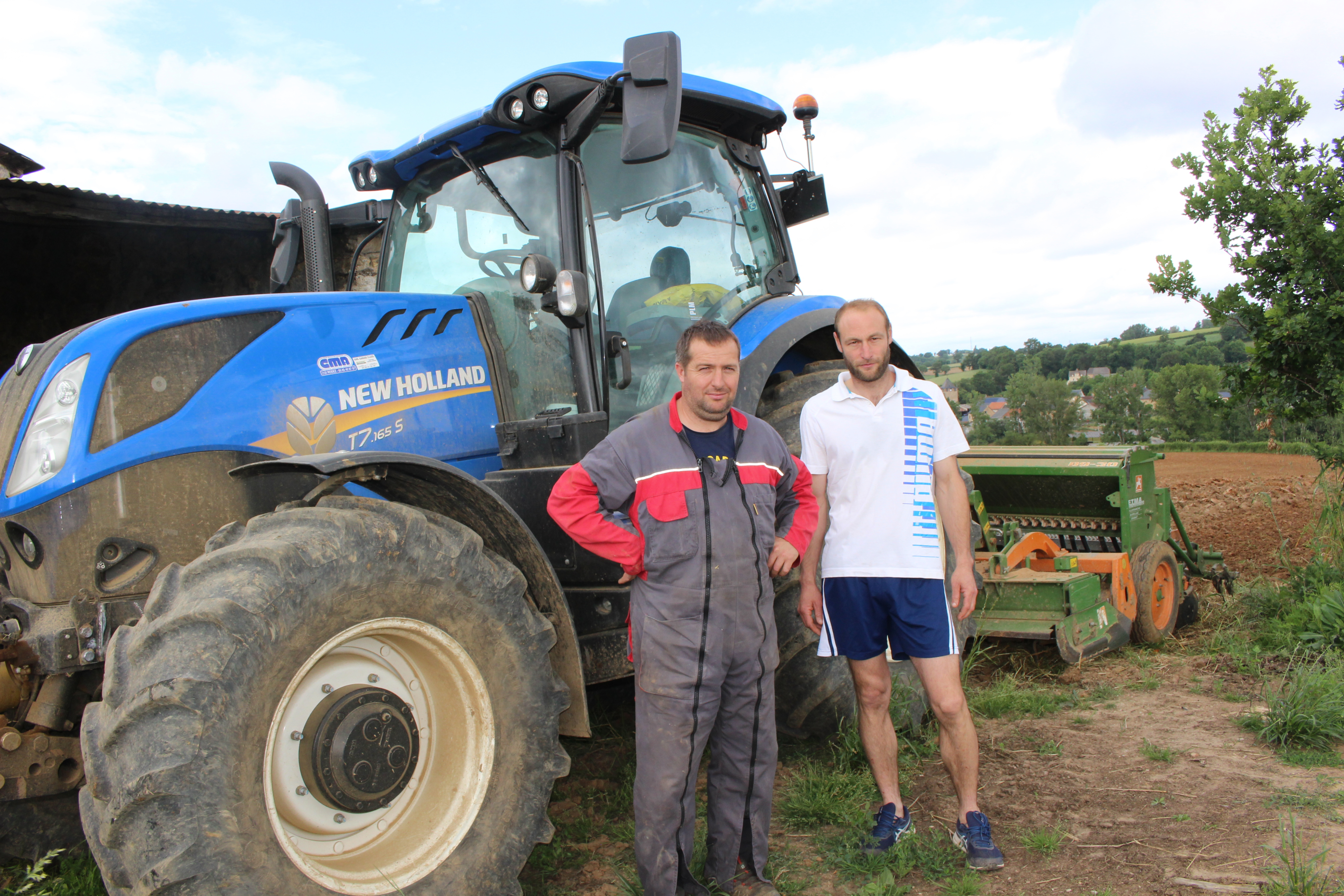 utilisateurs du New Holland T7