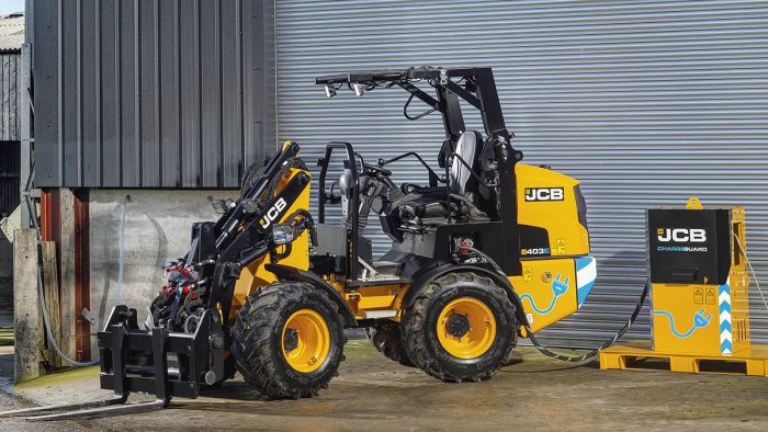 chargeuse électrique JCB 403E