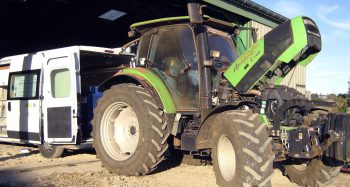 Consommation moyenne annuelle en GNR : 110 l/ha en Aveyron