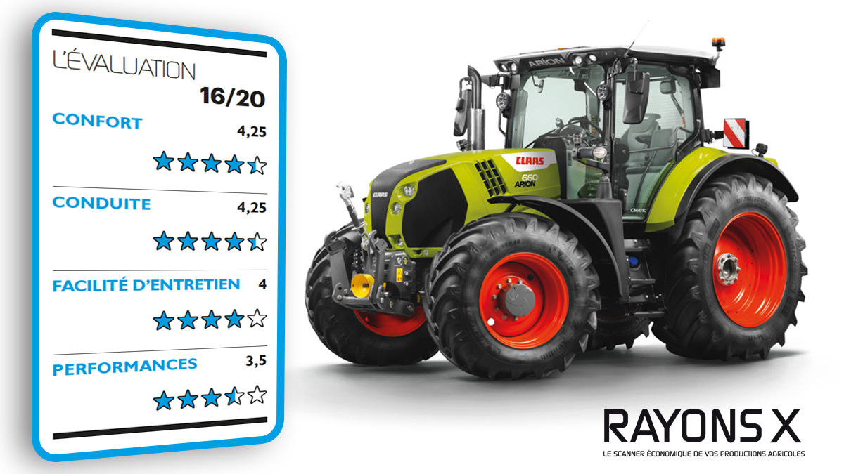 Claas Arion 610 aux Rayons X