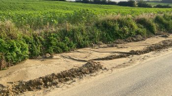 Boues d’érosion sur la route: que faire?  Qui est responsable?