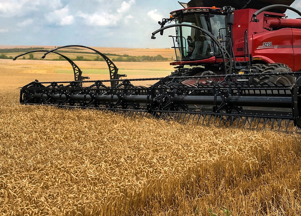 Case IH Forward Looking Feedrate Radar.