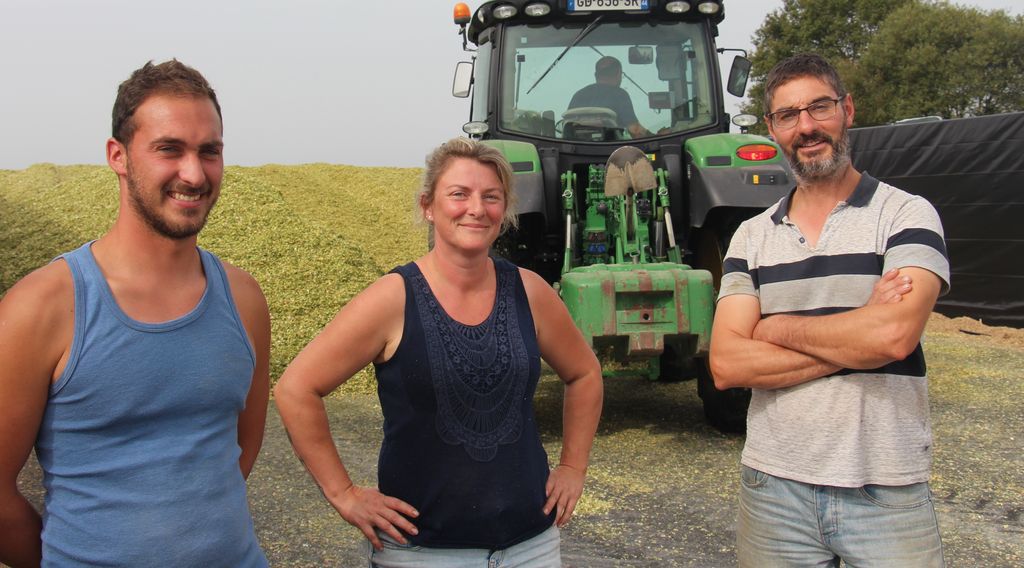 L'ensilage à la cuma de la Roche