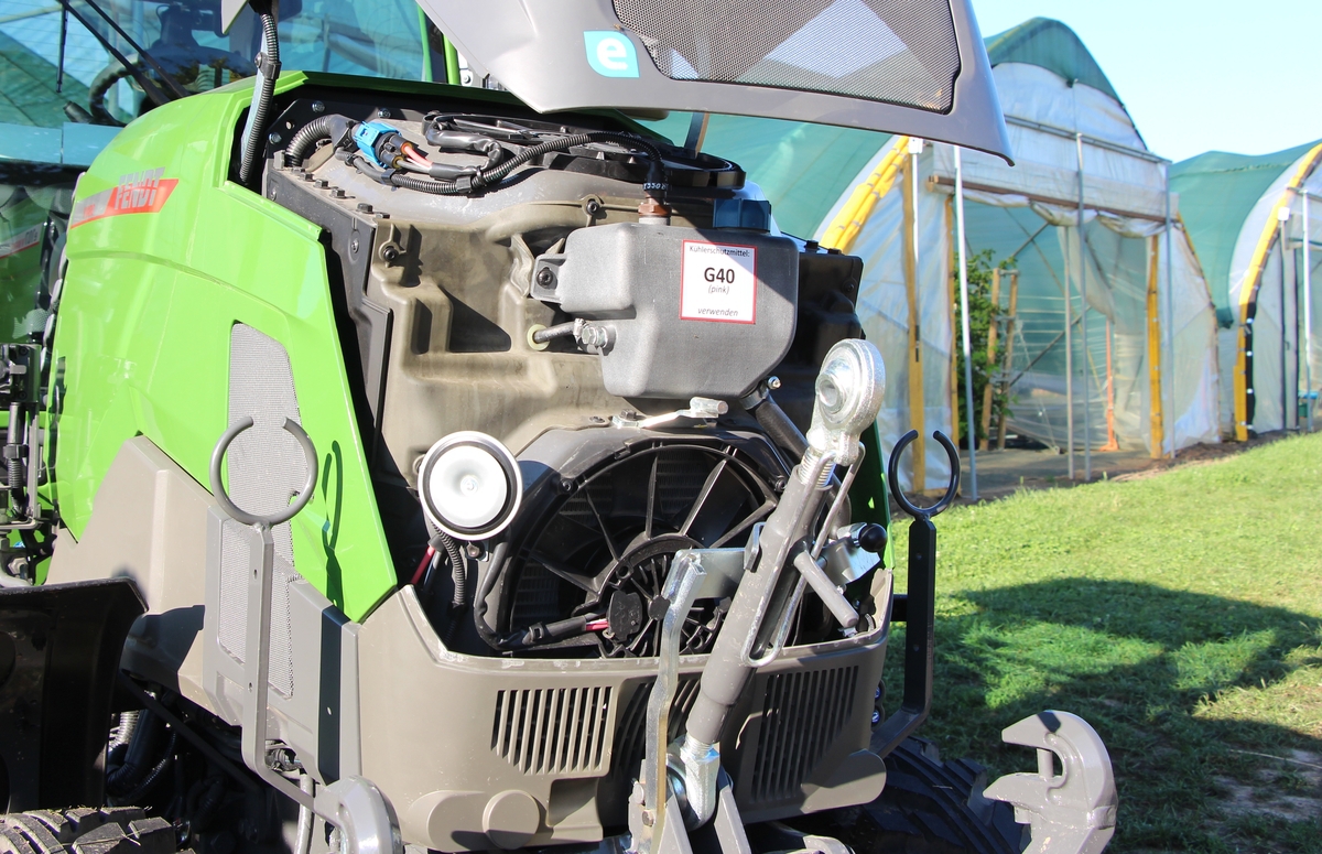 tracteur électrique Fendt e100 V Vario refroidissement