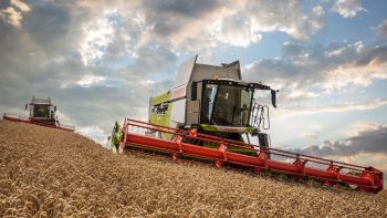 Bientôt des batteuses à motorisation hybride chez Claas ?