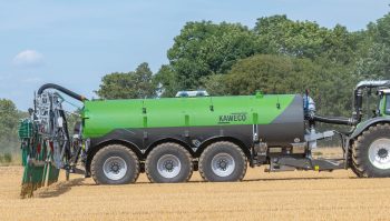 Des tonnes à lisier Kaweco avec pompe centrifuge