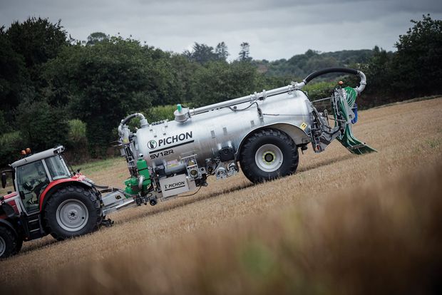 Tonne à lisier Pichon avec système Alta