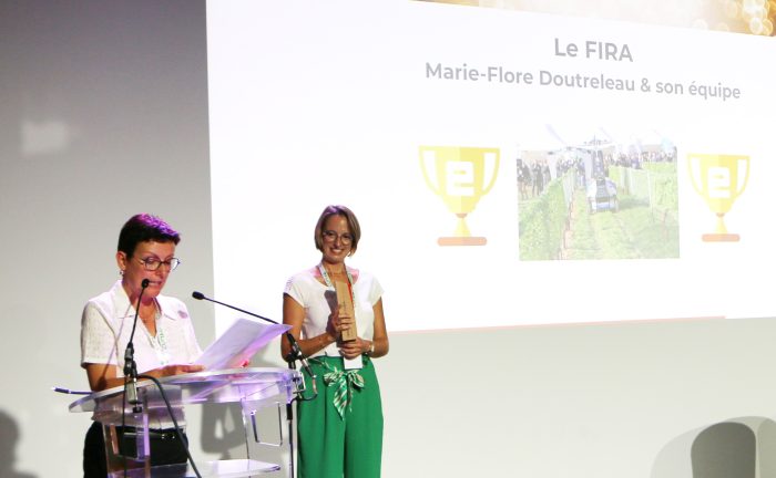 Remise des prix trophées des cuma 2023 Marie Flore Doutreleau