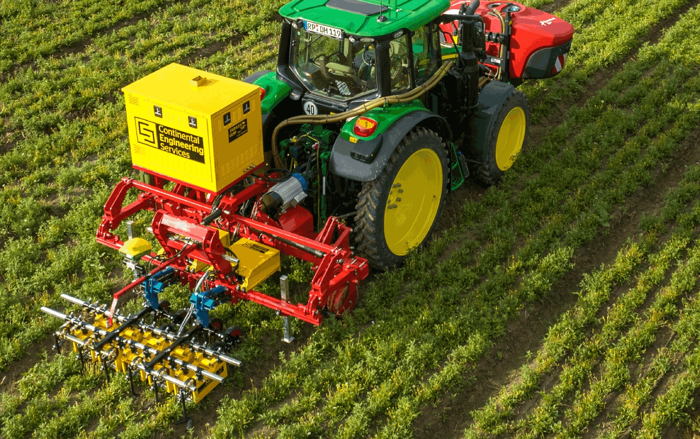 désherbage eau chaude Continental - désherbage mécanique Agritechnica 2023