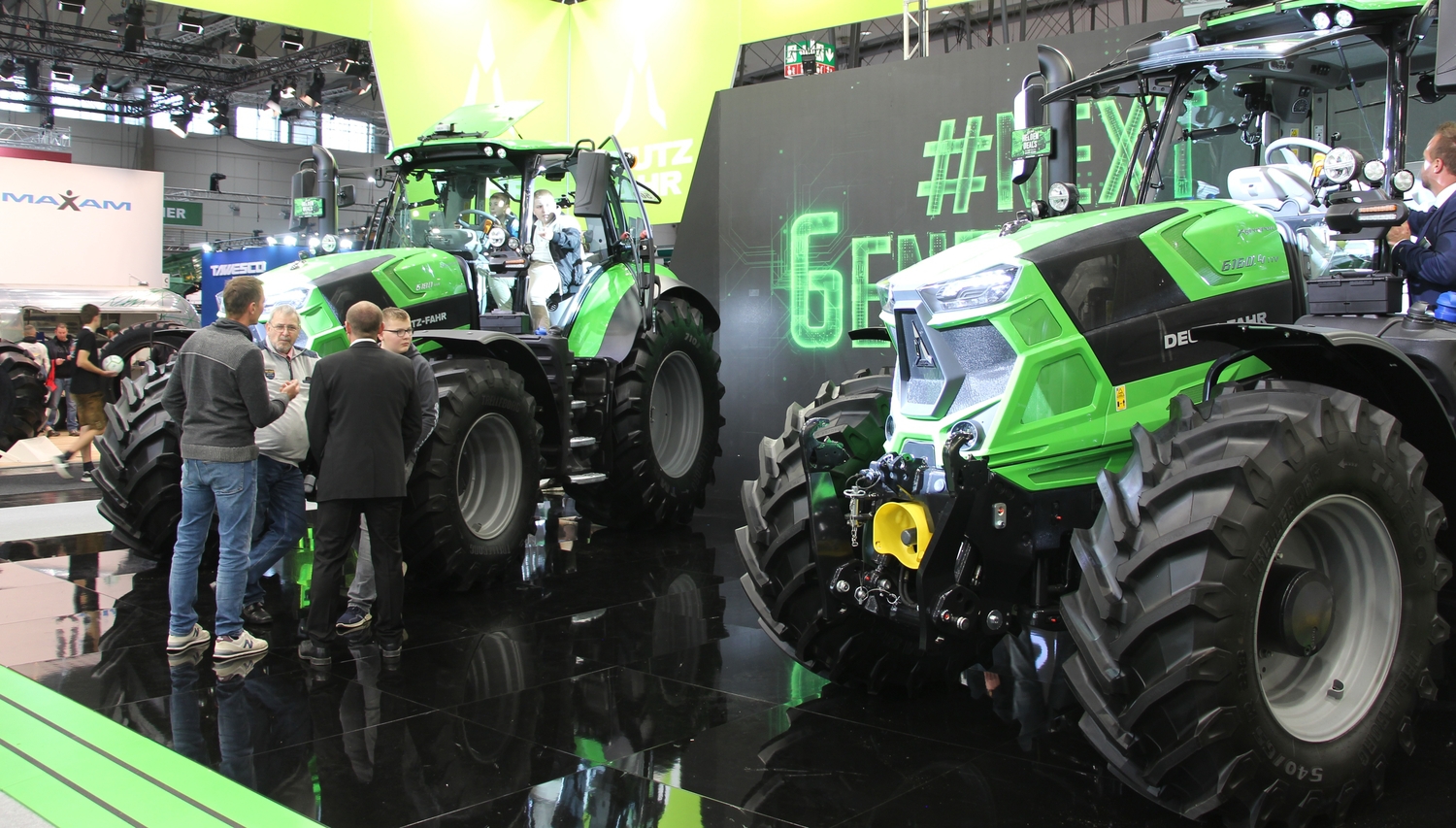 5 nouveaux tracteurs Deutz-Fahr TTV dans la Série 6