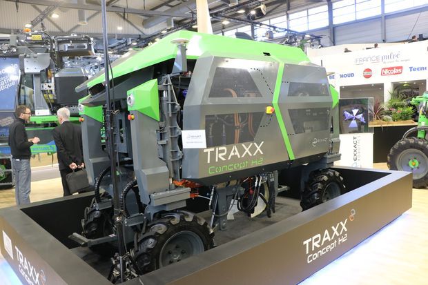 Une pile à combustible pour le robot Traxx Exxact Robotics