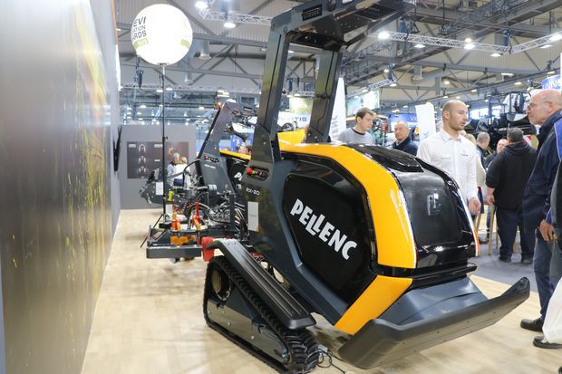 Première sortie au Sitevi 2023 pour le robot Pellenc RX-20