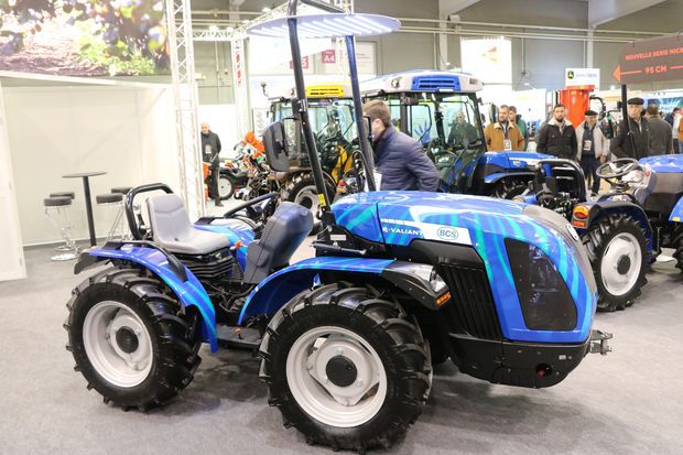 BCS présente une pré-série de son tracteur électrique au Sitevi 2023