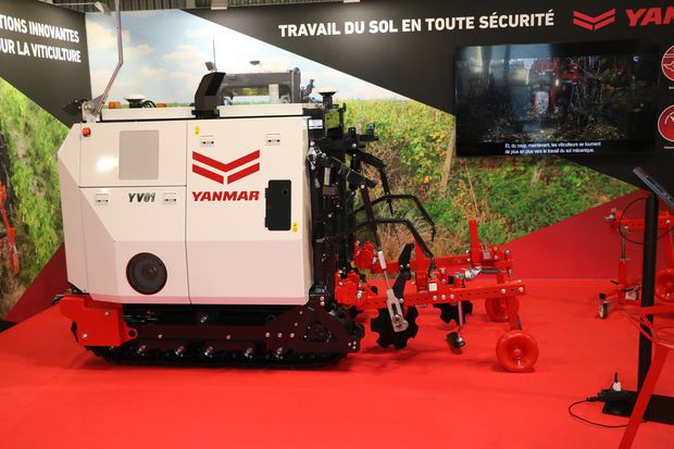 Yanmar adapte son robot au travail du sol