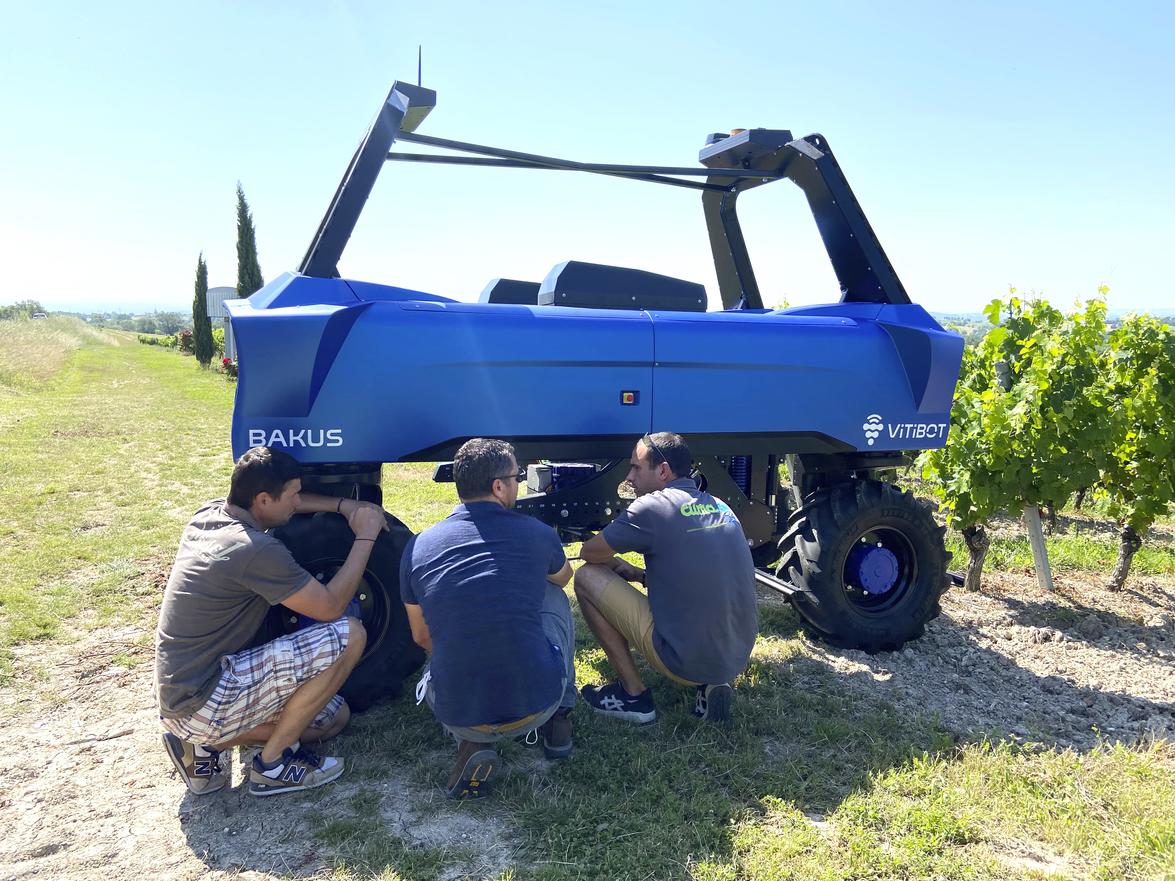 La robotique intéresse beaucoup le secteur viticole