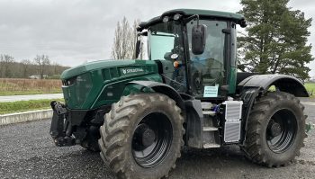 Un tracteur électrique de 160 ch entre en test