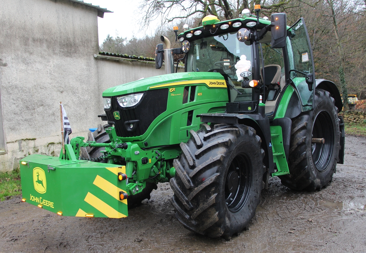 le tracteur de Baptiste Duros 