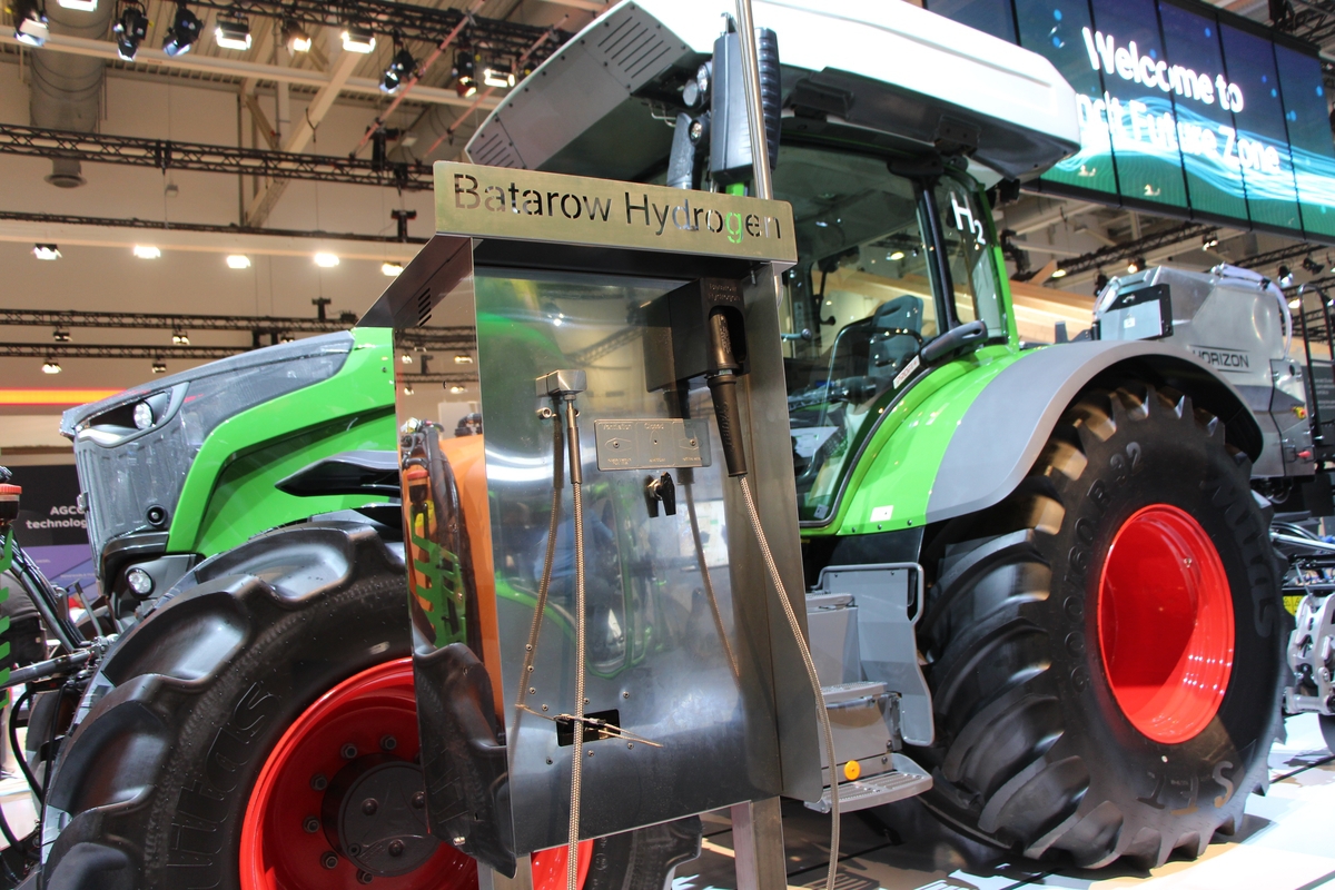 tracteur Fendt à hydrogène