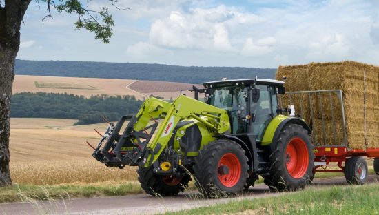 Pull à Capuche Homme CLAAS Tracteur - Noir - Taille S à 3XL - Neuf Avec étiquette