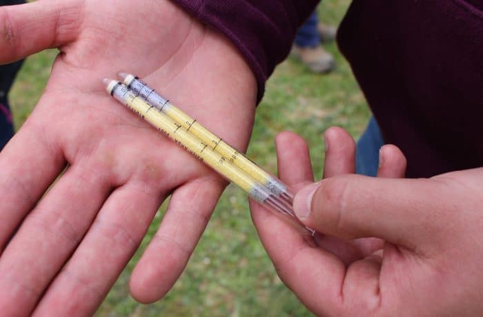 épandage repousse herbe prairie